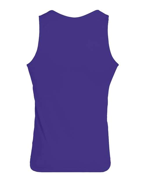 Youth Training Tank Top - Purple Back