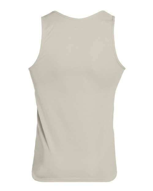 Youth Training Tank Top - Silver Grey Back