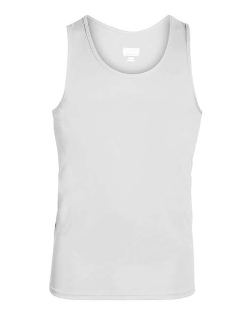 Youth Training Tank Top - White Front