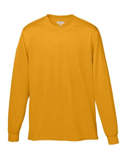 Unisex Nexgen Performance Long Sleeve T-Shirt - Gold Front