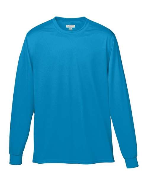 Unisex Nexgen Performance Long Sleeve T-Shirt - Power Blue Front