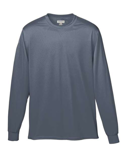 Youth Nexgen Performance Long Sleeve T-Shirt - Graphite Front
