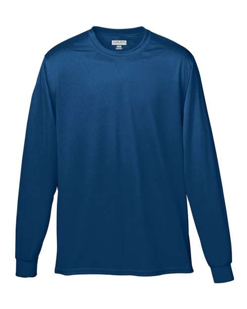 Youth Nexgen Performance Long Sleeve T-Shirt - Navy Front