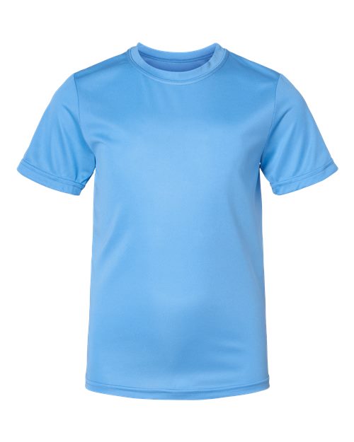 Youth Nexgen Performance T-Shirt - Columbia Blue Front