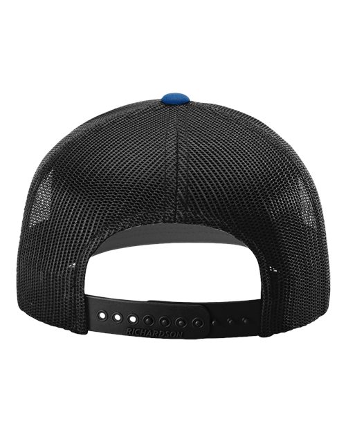 Snapback Trucker Cap - Royal/ Black Back