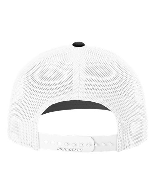Snapback Trucker Cap - Red/ White/ Black Back