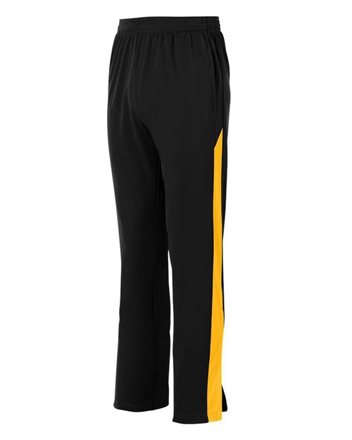 Youth Medalist Pants 2.0 - Black/ Gold Front