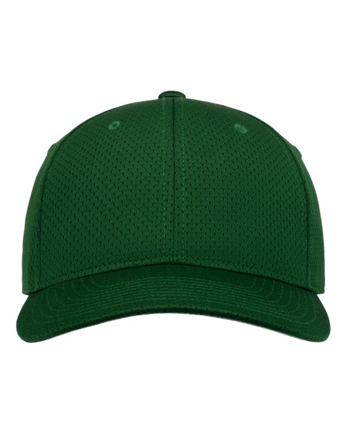 Athletic Mesh Cap - Dark Green Front