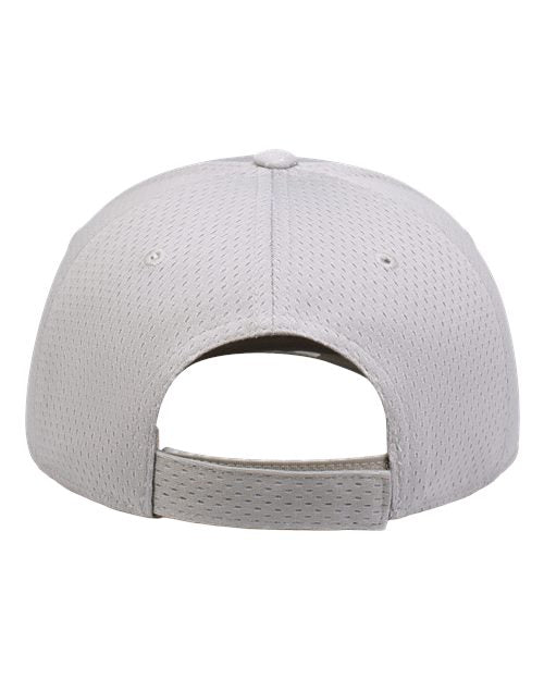Athletic Mesh Cap - Silver Grey Back