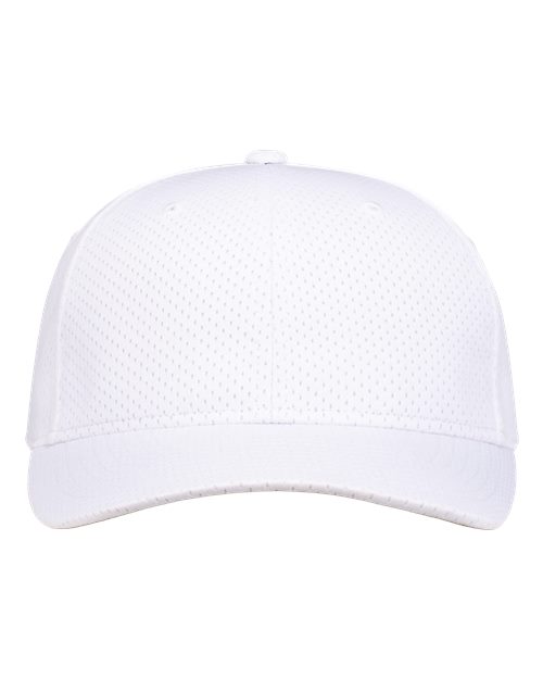 Athletic Mesh Cap - White Front