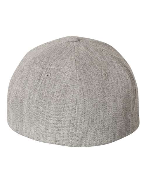 Wool-Blend Cap - Heather Grey Back
