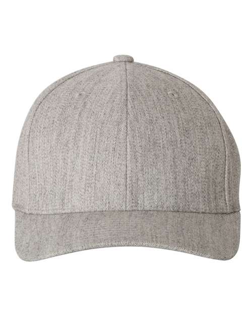 Wool-Blend Cap - Heather Grey Front