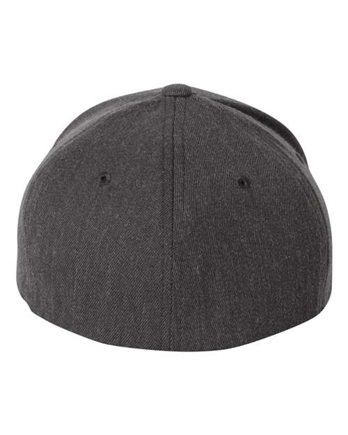 Wool-Blend Cap - Dark Heather Back