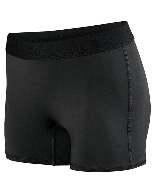 Women's Hyperform Fitted Shorts - Black Front