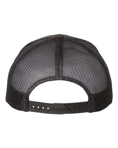 Retro Trucker Cap - Charcoal/ Black Back