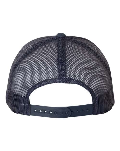 Retro Trucker Cap - Navy/ White/ Navy Back