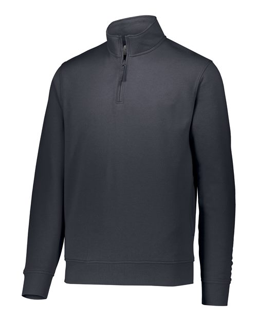 Men's 60/40 Quarter-Zip Pullover - Carbon Heather Front