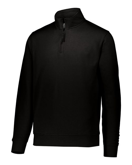 Men's 60/40 Quarter-Zip Pullover - Black Front