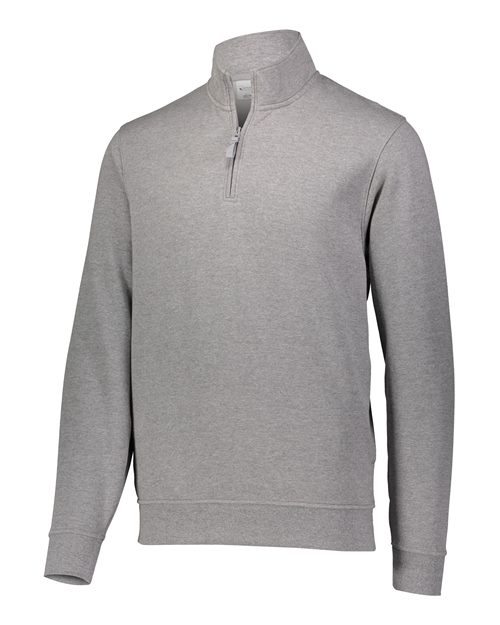 Men's 60/40 Quarter-Zip Pullover - Charcoal Heather Front