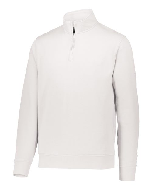 Men's 60/40 Quarter-Zip Pullover - White Front