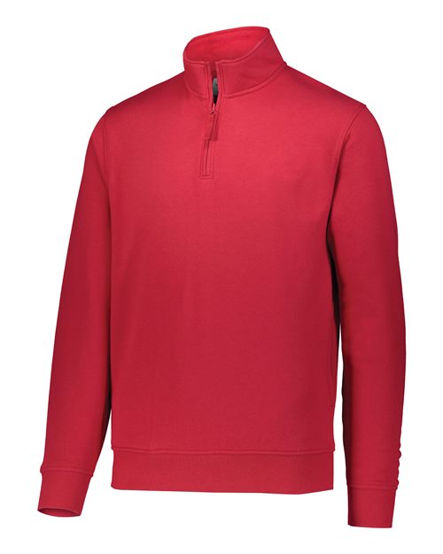 Men's 60/40 Quarter-Zip Pullover - Red Front