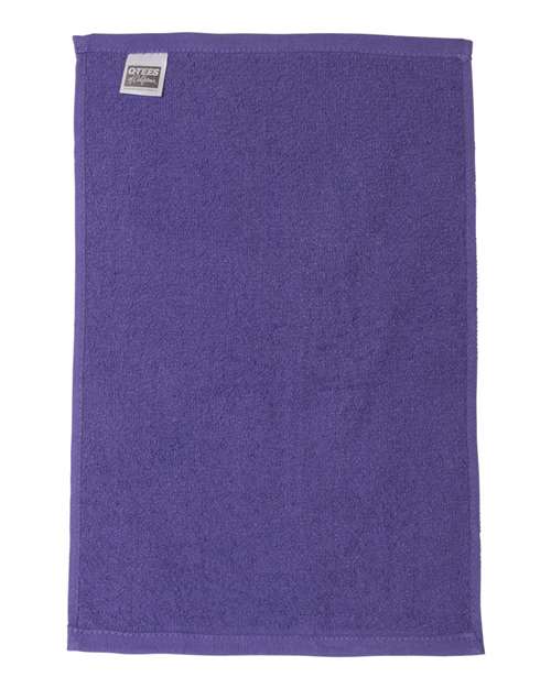 Budget Rally Towel - Purple Back