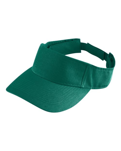 Sport Twill Visor - Dark Green Front