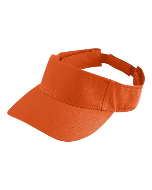 Sport Twill Visor - Orange Front