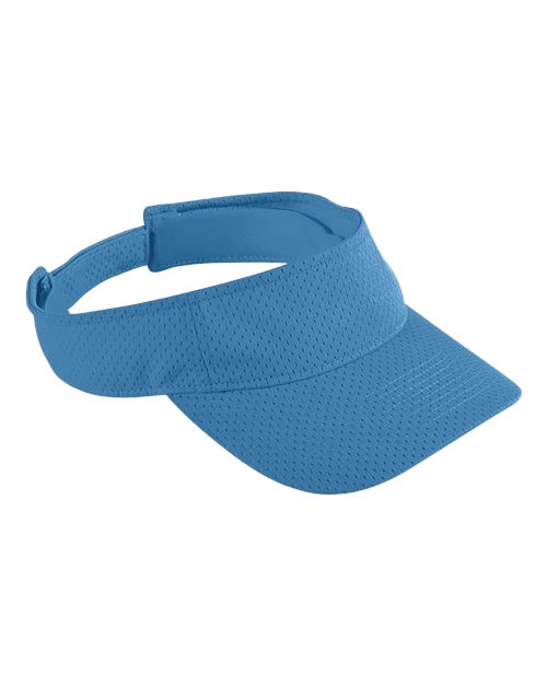 Athletic Mesh Visor - Columbia Blue Front