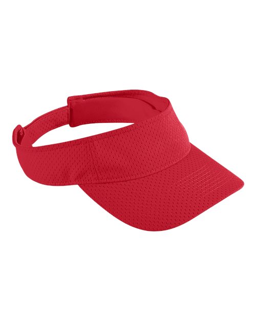 Athletic Mesh Visor - Red Front