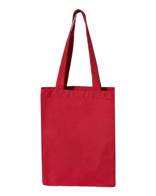 12L Gussetted Shopping Bag - Red Front