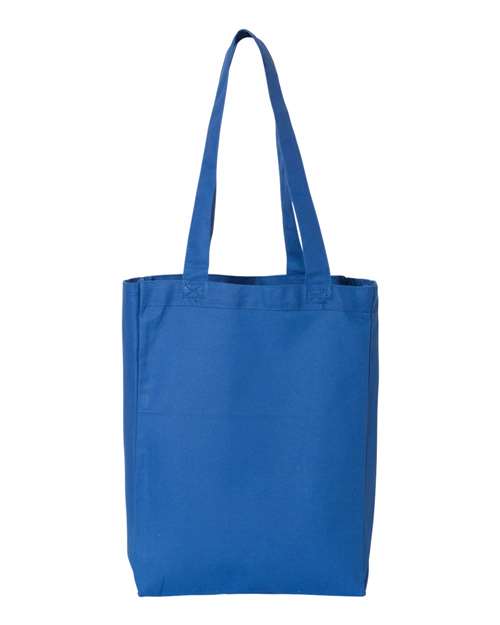 12L Gussetted Shopping Bag - Royal Front