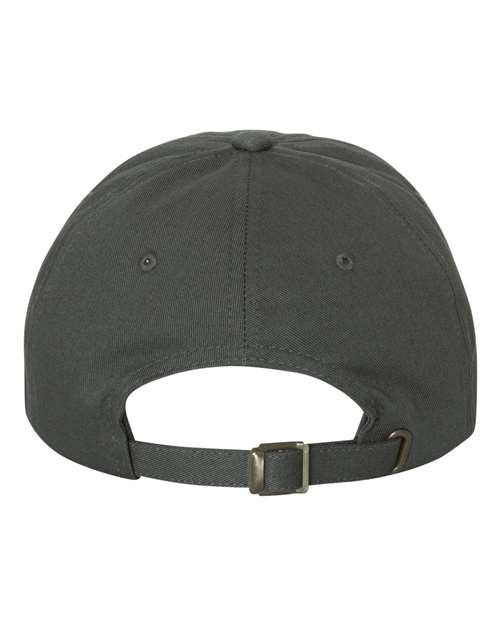 Classic Dad Hat - Dark Grey Back