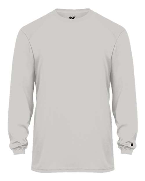 Men's Ultimate SoftLock™ Long Sleeve T-Shirt - Silver Front