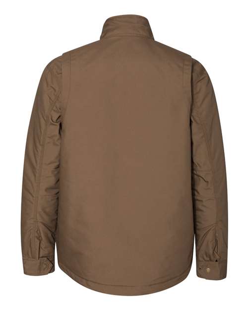 Men's Sequoia StormShield™ Canvas Jacket - Field Khaki Back