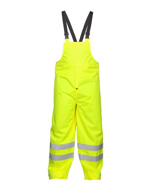Unisex Storm Stopper Rainwear Bib - Lime Front