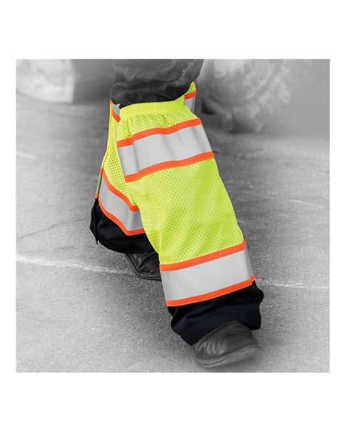 Kishigo Men's Premium Black Series® Mesh Gaiters - Side