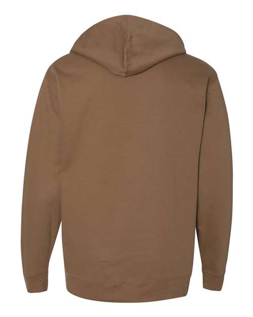Unisex Midweight Hooded Sweatshirt - Saddle Back