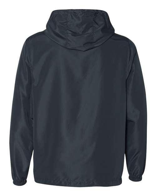 Men's Lightweight Windbreaker Full-Zip Jacket - Classic Navy Back