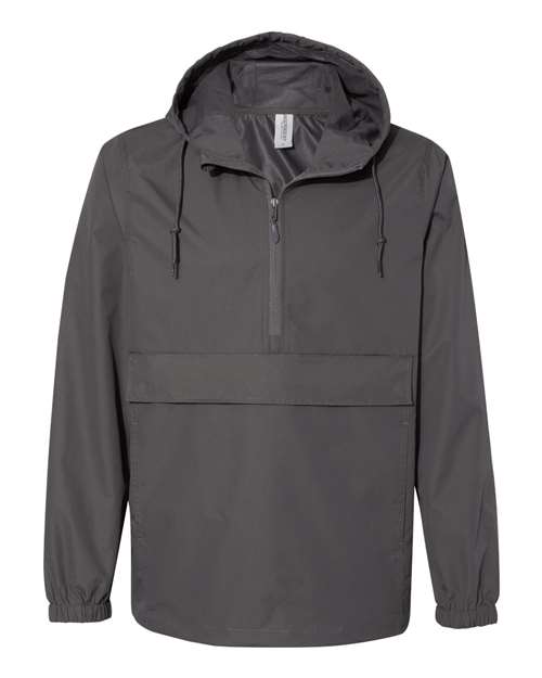 Men's Nylon Anorak - Graphite Front