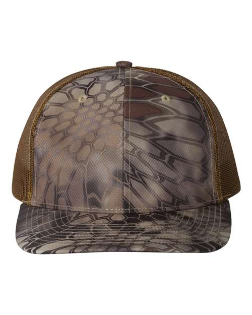 Printed Trucker Cap - Kryptek Highlander - Buck Front