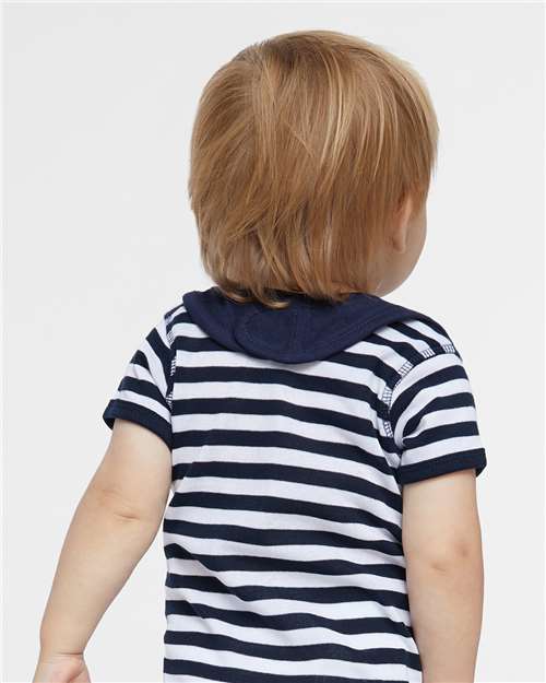 Infant Premium Jersey Bib - Navy Back
