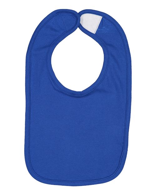 Infant Premium Jersey Bib - Royal Front