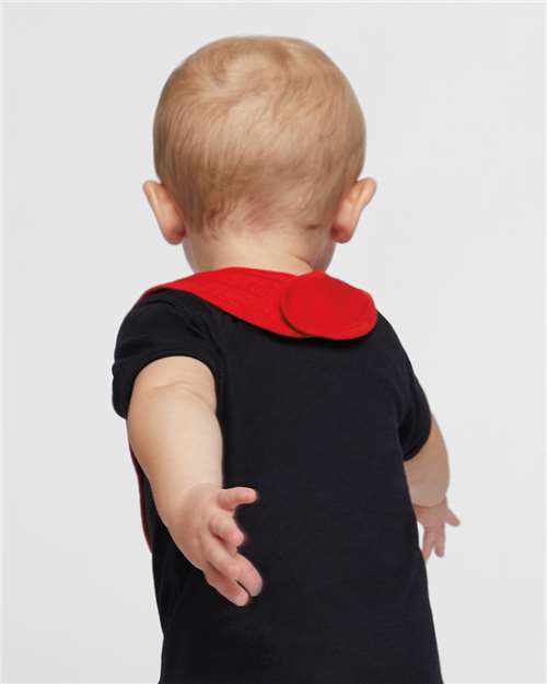 Infant Premium Jersey Bib - Red Back