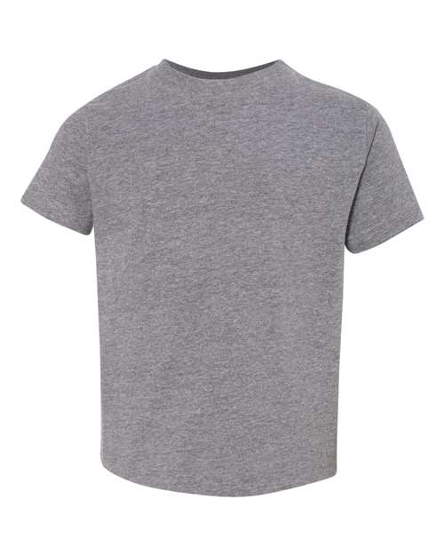 Toddler Fine Jersey Tee - Granite Heather Front