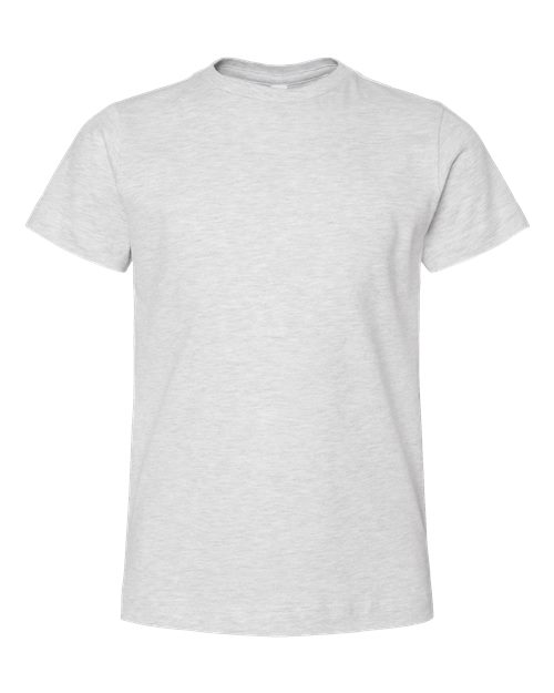Youth Fine Jersey Tee - Ash Front