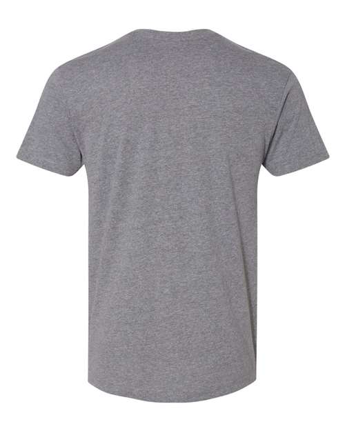 Unisex Fine Jersey Tee - Granite Heather Back