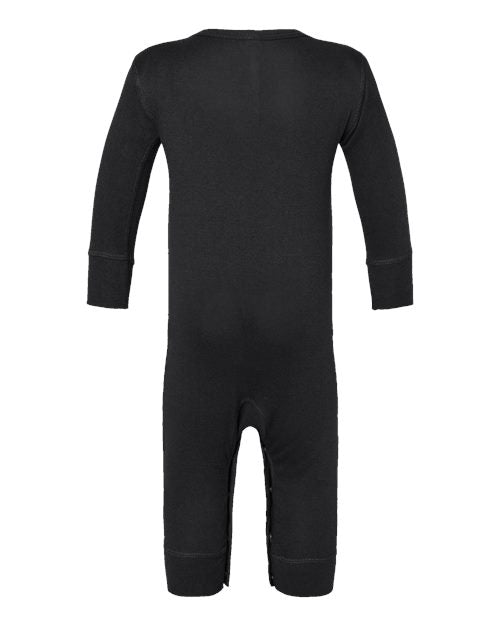 Rabbit Skins Infant Long Legged Baby Rib Bodysuit - Back