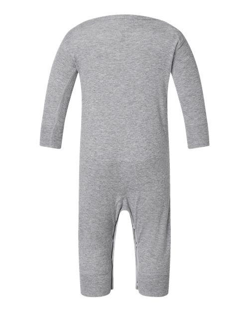 Infant Long Legged Baby Rib Bodysuit - Heather Back