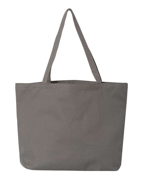 Seaside Pigment-Dyed Large Tote - Grey Back